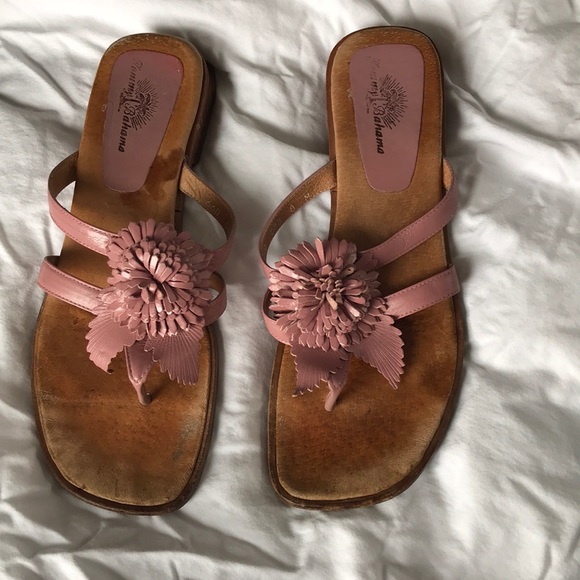 Tommy Bahama Shoes - Tommy Bahama Pink Leather Sandals 8M
